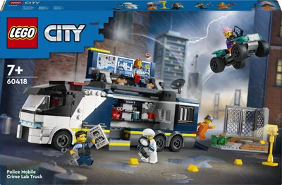 Immagine prodotto di LEGO 60418 Camion della polizia della città con laboratorio