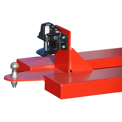Produktbild von Bauer Rangierhilfe RH-RAK, Feuerrot, Rockinger RO 805 B mit Bolzen Ø 25 mm und Kupplungskugel