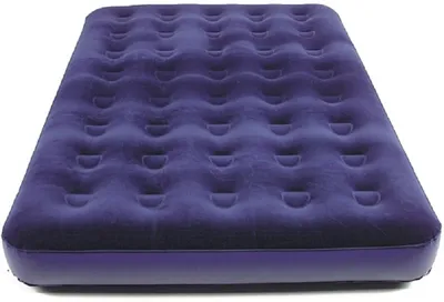 Produktbild von Gästebett 191 x 137 cm HappyPeople 78006 Gäste-Luftbett Medium grau