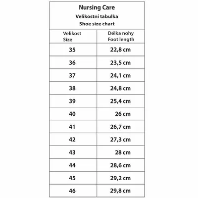 Obrázek produktu pro Nursing Care MARTA D5111 dámská diabetická polobotka černá, velikosti 1: 42