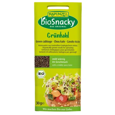 Image de Rapunzel - bioSnacky Chou vert - 30g