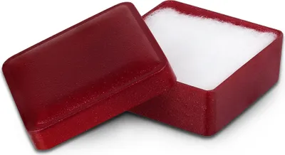 Produktbild von IMPPAC Ring und Schmuck Schachtel rot Etui Verpackung 40x40 VE032