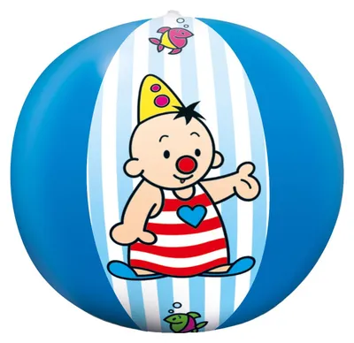 Image de Ballon de plage Bumba 33 cm bleu