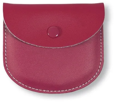 Produktbild von Rosenkranz-Etui Leder Pink 7,5 x 8,5 cm