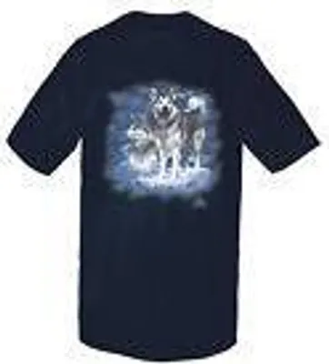 Produktbild von Kinder T-Shirt mit Print - Malamute - 08107 schwarz - ©Kollektion Bötzel - Gr. 110-164 Größe - 122/128
