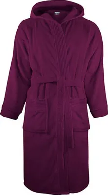 Produktbild von The One Towelling® T1-BH | Bathrobe Hooded - Bademantel - Farbe: Plum - Größe: XXL/3XL