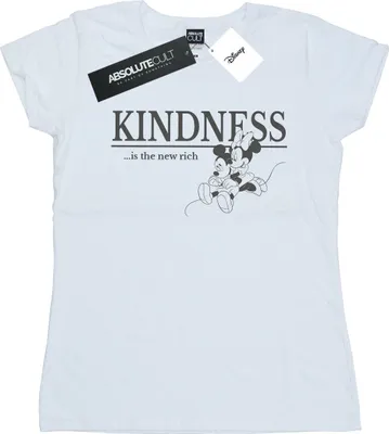 Produktbild von Disney - "Kindness Is Rich" T-Shirt für Damen BI48791 (S) (Weiß)