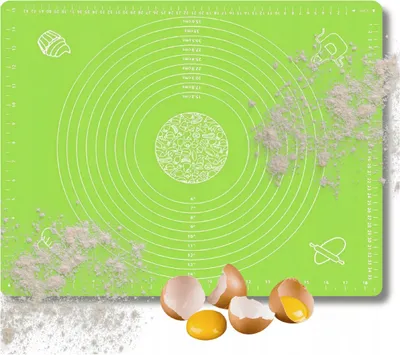 Image de OMNA | Tapis de cuisson en silicone XXL - 50 x 40 cm - Antidérapant, étanche - Parfait pour la cuisine