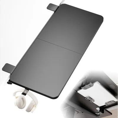 Imagen del producto de Extensión ergonómica para escritorio, 700 x 300 mm, color , con base antideslizante para trabajar