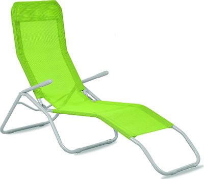 Aga Gartenliege SIESTA Limonengrün