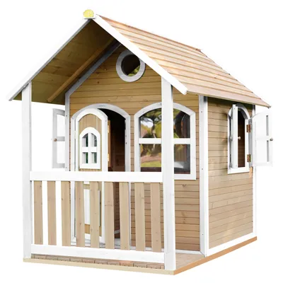 Obrázok produktu pre Drevený domček Axi s oknami Alex Playhouse 178 cm
