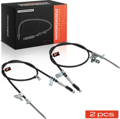 Immagine prodotto di Frankberg 2x cavo freno di stazionamento asse posteriore su entrambi i lati per Toyota Corolla E12 1.4L-2.0L