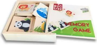 Produktbild von Big Tree Holz-Memory (Kinderspiel)