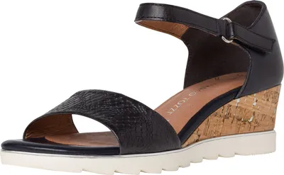 Produktbild von Marco Tozzi Damen Sandalette blau 2-2-28725-24 F-Weite Größe: 39 EU