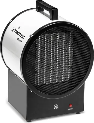Produktbild von TROTEC Keramik-Heizlüfter TDS 30 M mit 5 kW, zwei Heizstufen plus separater Kaltluftstufe, Überhitzungsschutz, standsicher, robust, leise, optimal zur Innenraumbeheizung