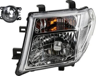 Produktbild von Scheinwerfer passend für Nissan Pathfinder R51 H4 Links 05-09 + Nebelsc. 26060EB300 26060EB30A 8200074008 6202E1 00006202E1 6710027 000 Johns