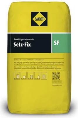 Produktbild von SAKRET Setz-Fix SF - Schnellbeton Fertiggemisch 25 kg