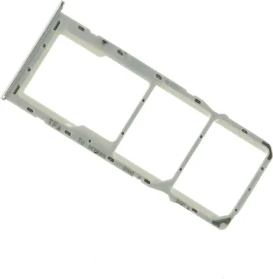 Produktbild von Simkarten Halter für Samsung Galaxy A22 5G - Tray Fach Schublade Schlitten Weiß