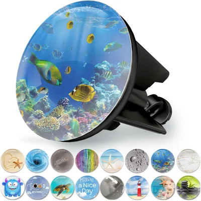 Immagine prodotto di M. ROSENFELD HOME Tappo per lavandino 40 mm con motivo decorativo – universale