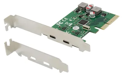 Immagine prodotto di Conceptronic EMRICK08G CONCEPTRONIC Scheda PCI Express x4 a 2 porte USB-C 3.2