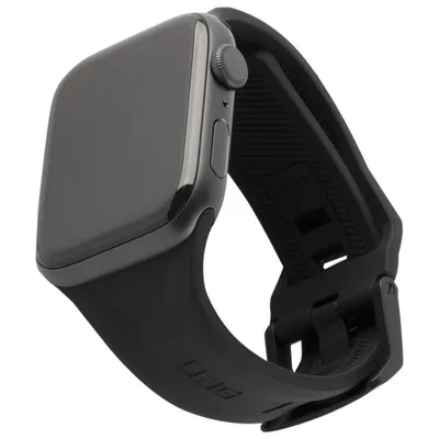 Produktbild von Urban Armor Gear UAG SCOUT STRAP BLACK Silicone, Stainless steel, f/ Apple Watch 44/42, Black (191488114040)