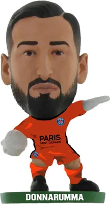 Obrázek produktu pro Paris Saint Germain FC - Fotbalová figurka "Gianluigi Donnarumma", "SoccerStarz" TA8861 (One Size) (oranžová/bílá/černá)