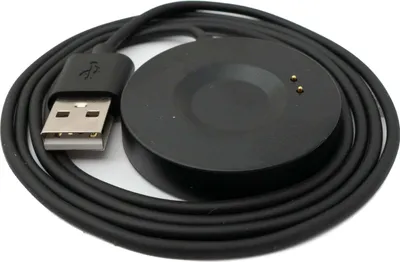 Produktbild von SYSTEM-S USB 2.0 Kabel 100 cm Ladestation für Realme Watch S Pro Smartwatch in Schwarz