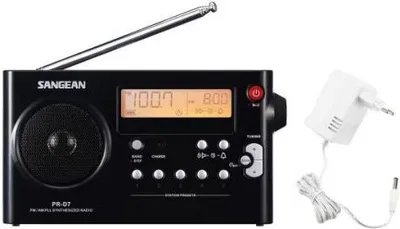 Produktbild von Sangean Pack-PR-D7 schw. Weltempfänger + NT
