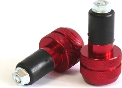 Produktbild von Antivibrationslenkerenden Universelle Lenkerenden Vibrationsdämpfer Rot 49/28 mm
