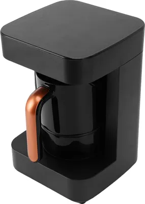 Obrázok produktu pre Turecký kávovar Napeňovač mlieka 11 režimov ohrevu Prenosný kávovar na horúce nápoje Turecký kávovar s LCD dotykovým displejom pre domácnosť Zástrčka EÚ