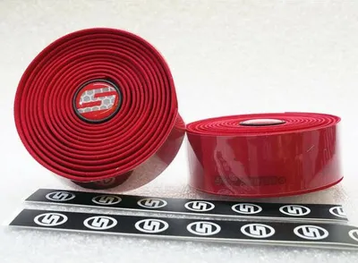 Produktbild von Sram Super Suede rot gewickelt + Stopfen