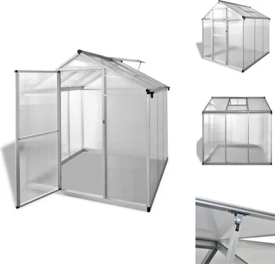 Image de vidaXL Serre Renforcée Aluminium 3,46 m³ - Serres