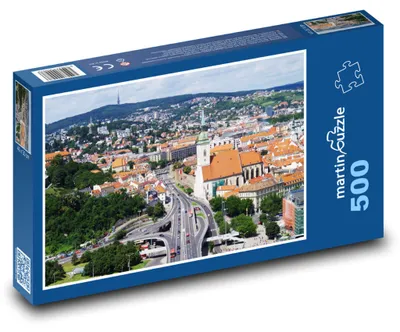 Obrázok produktu pre martinpuzzle – Puzzle 500 – Bratislava – Slovensko, Katedrála svätého Martina