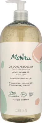 Produktbild von Melvita 86Z0060, Duschgel, 1000 ml, Erwachsene, Unisex, Körper, Empflindliche Haut, Jeder Hauttyp