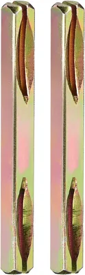 Zdjęcie produktu dla Ościeżnica do drzwi, stalowa, 85x8 mm, 2 sztuki, do drzwi o grubości do 25 mm