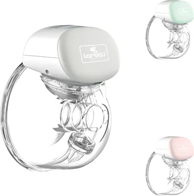 Produktbild von Lorelli elektrische Milchpumpe Hands free 240ml USB Touchscreen 3 Modi 10 Stufen grau