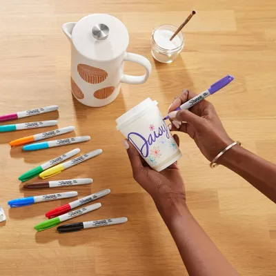 Zdjęcie produktu dla Sharpie Fine, 24 szt., Wielobarwny, Końcówka cienka, Szary, Wielobarwny, Okrągły, Drobny