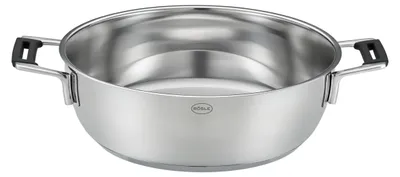 Produktbild von RÖSLE "RÖSLE Servierpfanne SILENCE PRO 28 cm Edelstahl o.B. Induktion"