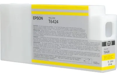 Obrázok produktu pre Epson T6424 Yellow Ink Cartridge (150ml), Žltá, Atrament na pigmentovej báze, 150 ml, 1 kusov