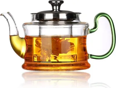 Produktbild von Hanipol Glas Teekanne mit Sieb 600 ml