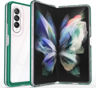 Produktbild von Samsung Galaxy Z Fold4 5G 360 Grad Acrylic + PC + TPU Cover Handy Tasche Etuis