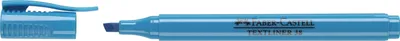 Productafbeelding van Textmarkeerstift, blau, verpakking met 10 stuks