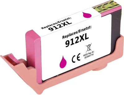 Produktbild von Renkforce Druckerpatrone ersetzt HP 912XL, 3YL82AE Kompatibel Magenta RF-5706054