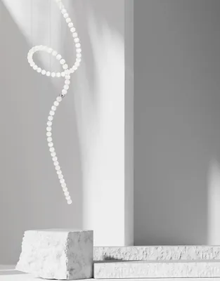 Produktbild von Nova Luce PERLA LED Pendelleuchte Chrom 207W Warmweiss 400x79cm dimmbar 9186915