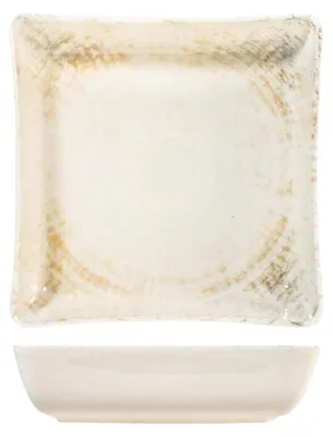 Obrázek produktu pro H&H Eris hluboký čtvercový porcelánový talíř, 19 cm