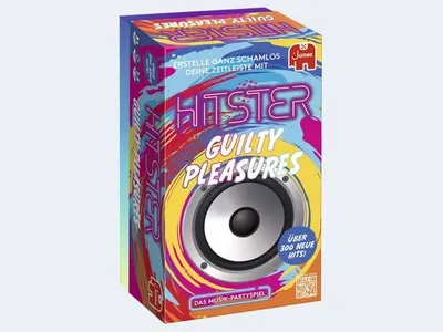 Produktbild von Jumbo Hitster - Guilty Pleasures (DACH), Brettspiel, Party, 16 Jahr(e), 30 min, 30 min