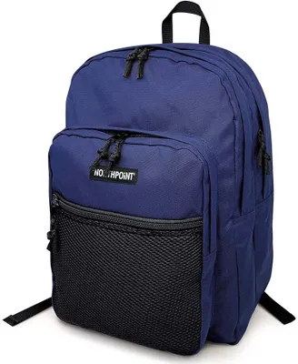 Produktbild von Lebez 81217 Polyester Schulrucksack Blau mit 4 Fächern 42x32x25,5 cm