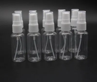 Produktbild von Sprühflaschen 30 ml, transparent, auslaufsicher, verstopfungsfrei für feinen Sprühnebel