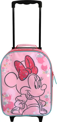Immagine prodotto di Valigia bambini Disney Minnie Mouse, bagaglio trolley ragazze, valigia bagaglio a mano