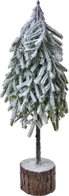 Zdjęcie produktu dla Clayre & Eef Dekoracja świąteczna Choinka 17x14x44 cm zielony plastik